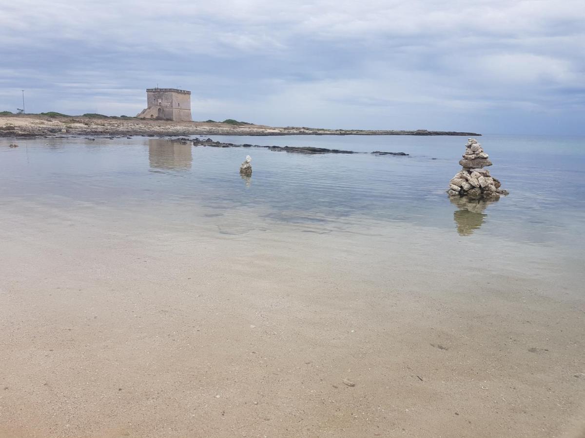 Casa Dansoda Sul Mare Torre Lapillo Buitenkant foto
