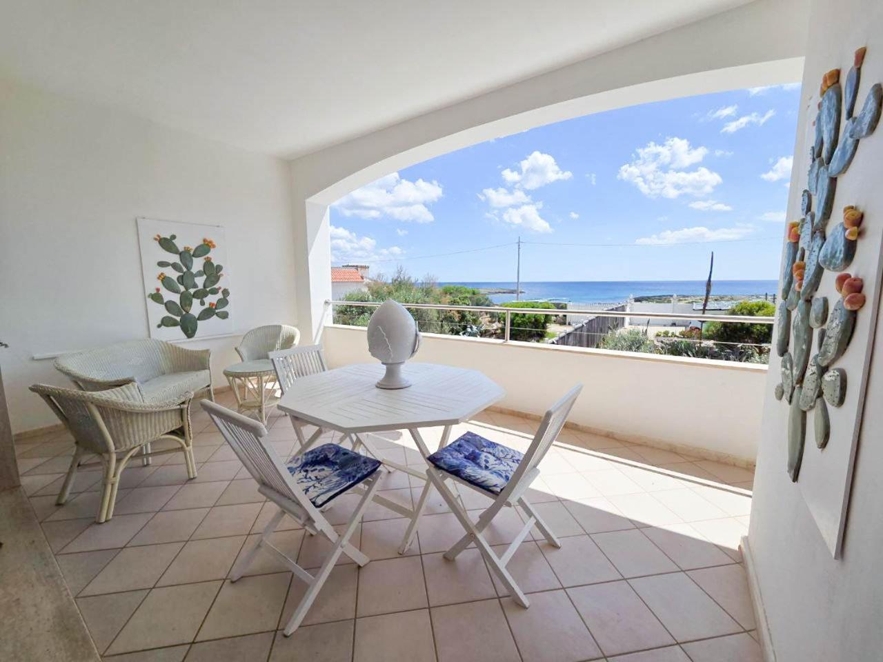 Casa Dansoda Sul Mare Torre Lapillo Buitenkant foto